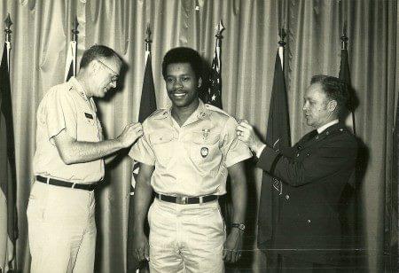 On a lonely hill in Vietnam just before Charlie took over!