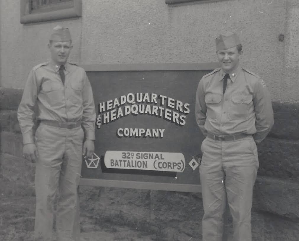 7th Inf. Div HQ in distance